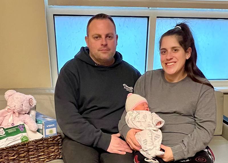 Day Kimball Hospital Welcomes Northeastern Connecticut’s First Baby of the New Year